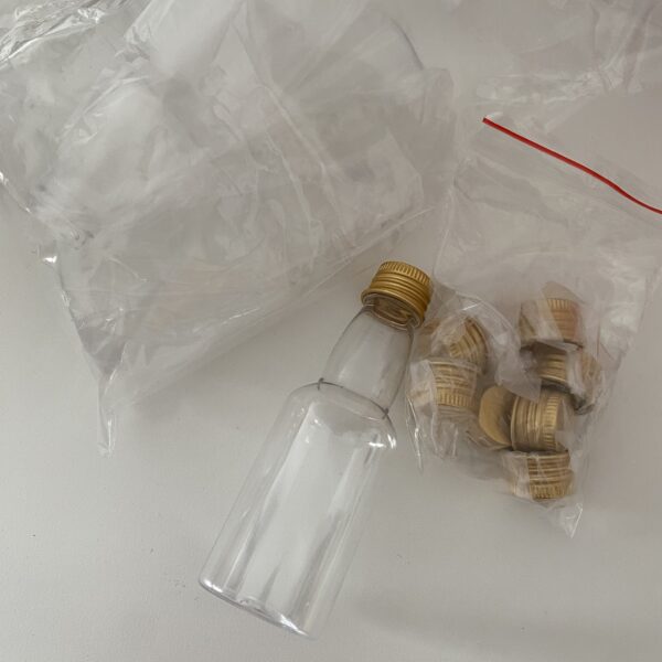 Mini bouteille plastique