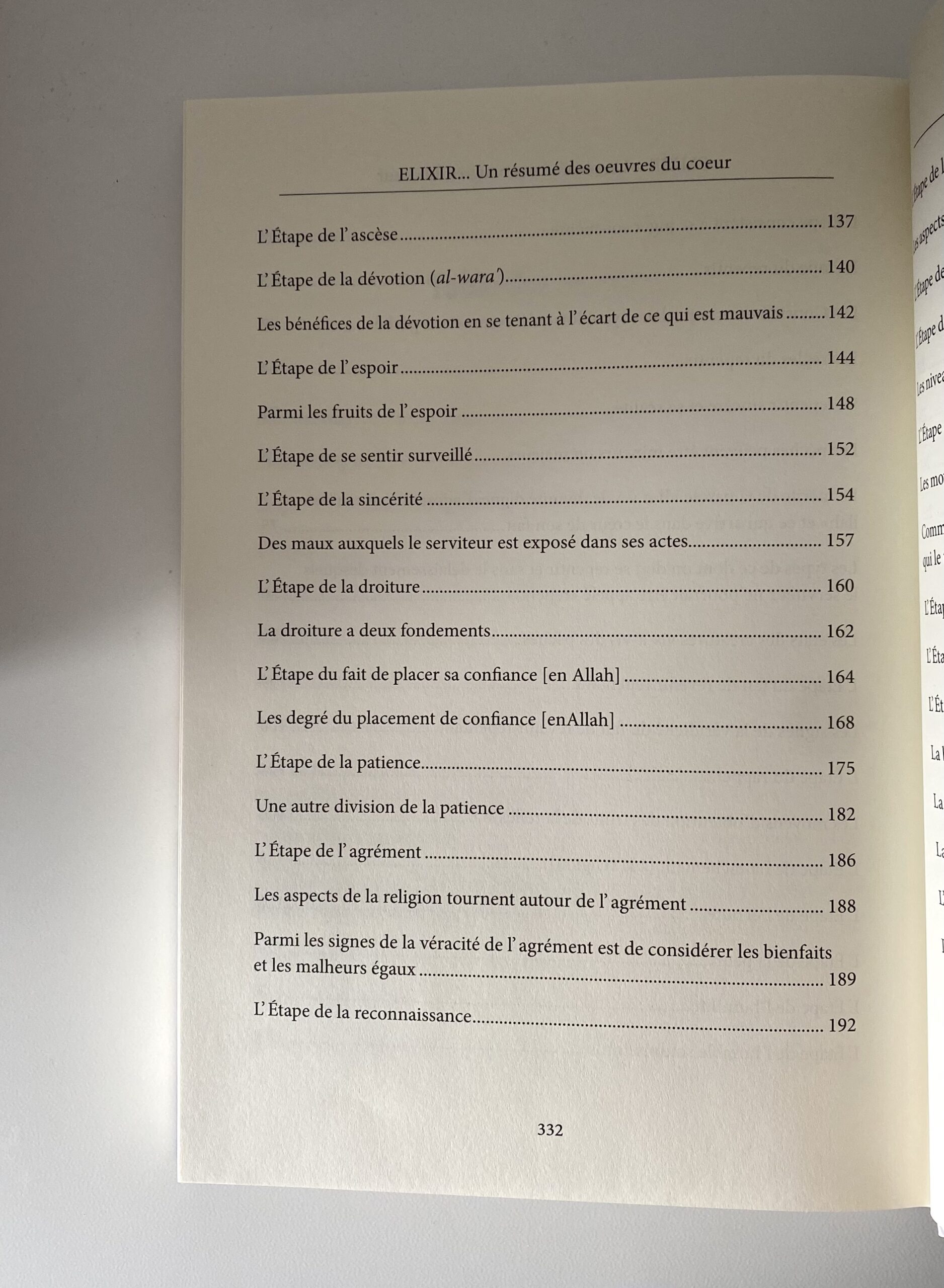 L'élixir : un résumé des actes du coeur, tiré du livre Madârij as Sâlikîn - Ibn al Qayyim – Image 5