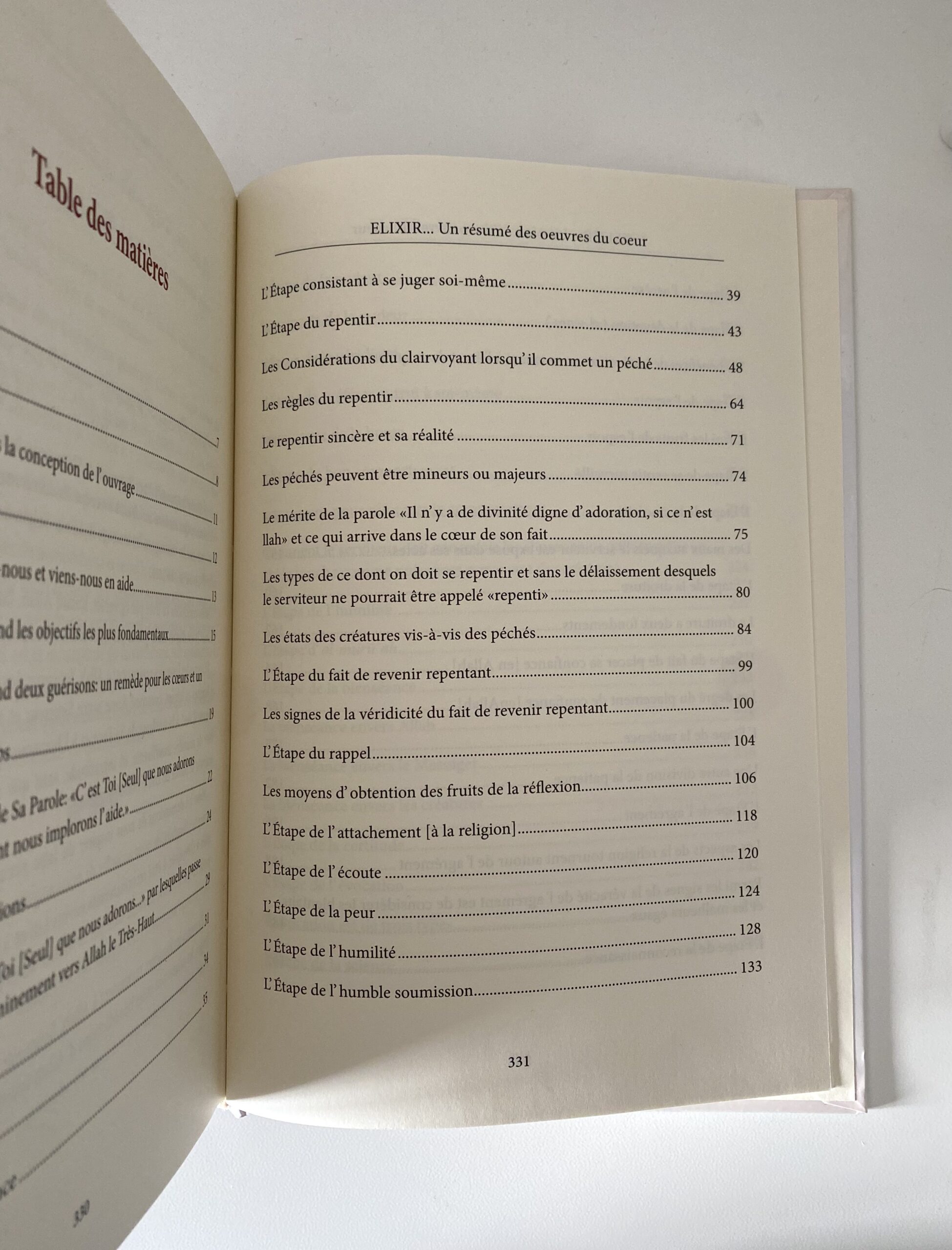 L'élixir : un résumé des actes du coeur, tiré du livre Madârij as Sâlikîn - Ibn al Qayyim – Image 4